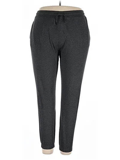 Pre-owned Girlfriend Collective Casual Pants In Gray