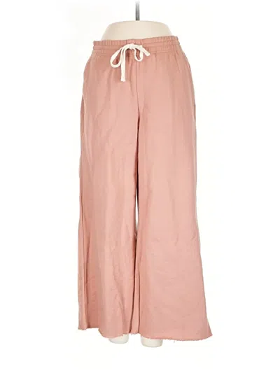 Pre-owned Girlfriend Collective Casual Pants In Pink