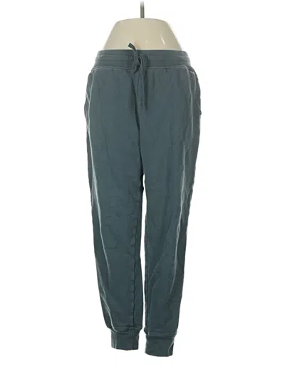 Pre-owned Girlfriend Collective Casual Pants In Teal