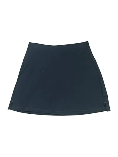 Pre-owned Girlfriend Collective Casual Skirt In Blue