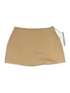 Girlfriend Collective Casual Skirt In Brown