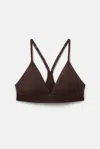 Girlfriend Collective Clove Triangle Bralette