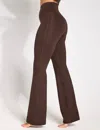 Girlfriend Collective Compressive Flare Legging In Brown