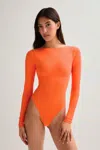 Girlfriend Collective Crush Elena Long Sleeve Bodysuit