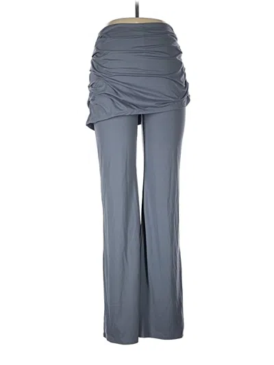 Pre-owned Girlfriend Collective Dress Pants In Gray