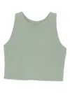 Girlfriend Collective Dylan Tank Top In Green