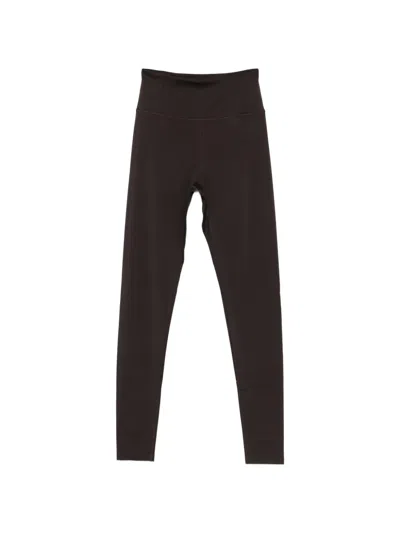 Girlfriend Collective Float High-rise Performance Leggings In Brown