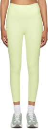 Girlfriend Collective Green Compressive Leggings In Green Tea