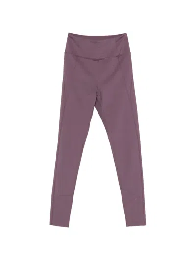 Girlfriend Collective High-rise Compressive Performance Leggings In Purple