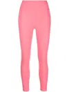 Girlfriend Collective High Rise 7/8 Compression Leggings In Pink