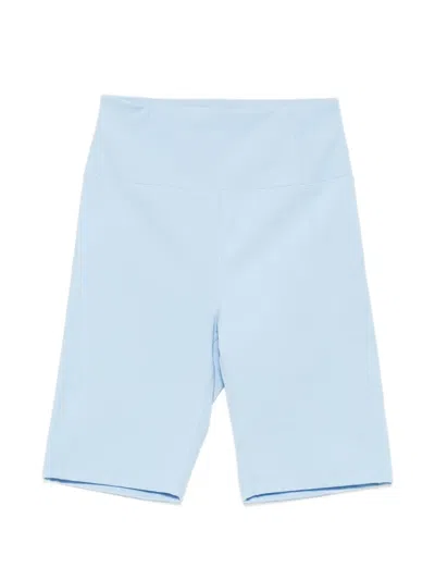 Girlfriend Collective High-rise Bike Shorts In Blue