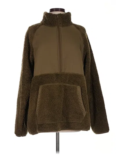 Pre-owned Girlfriend Collective Jacket In Brown