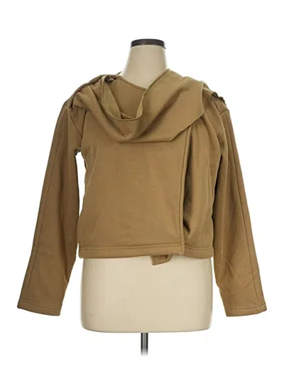 Pre-owned Girlfriend Collective Jacket In Tan