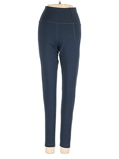 Pre-owned Girlfriend Collective Jeggings In Blue