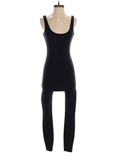 Pre-owned Girlfriend Collective Jumpsuit In Black