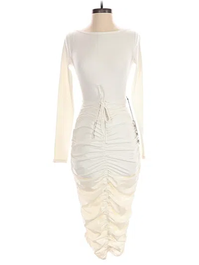 Pre-owned Girlfriend Collective Jumpsuit In White