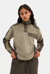 Girlfriend Collective Laurel Recycled Fleece Retro Anorak