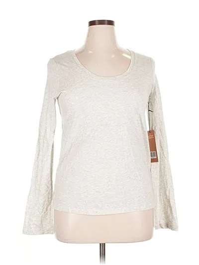 Girlfriend Collective Long Sleeve T-shirt In White