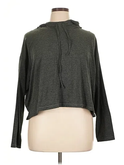 Pre-owned Girlfriend Collective Long Sleeve Turtleneck In Gray