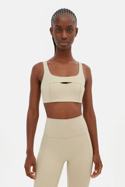 Girlfriend Collective Marble Gwen Keyhole Bra