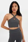 Girlfriend Collective Moon Becca X Neck Bra