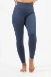Girlfriend Collective Compressive High Waisted Legging In Blue