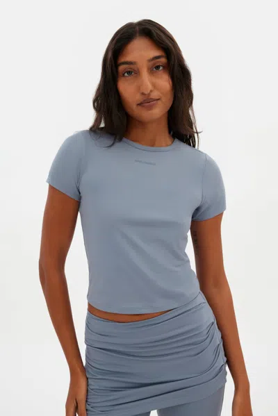 Girlfriend Collective Ocean Trish Open Back Tee
