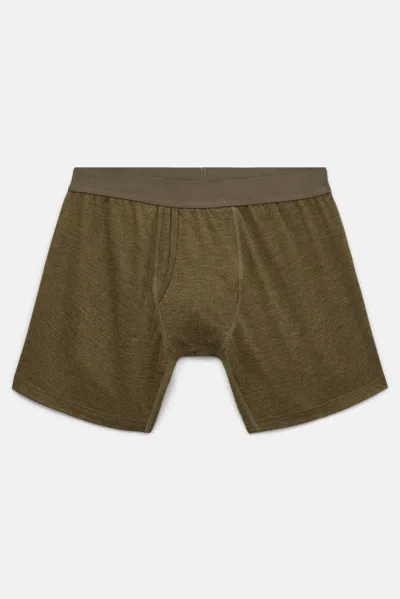 Girlfriend Collective Olive Reset Boxer Brief