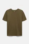 Girlfriend Collective Olive Reset Relaxed Fit Tee