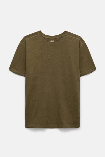 Girlfriend Collective Olive Reset Relaxed Fit Tee