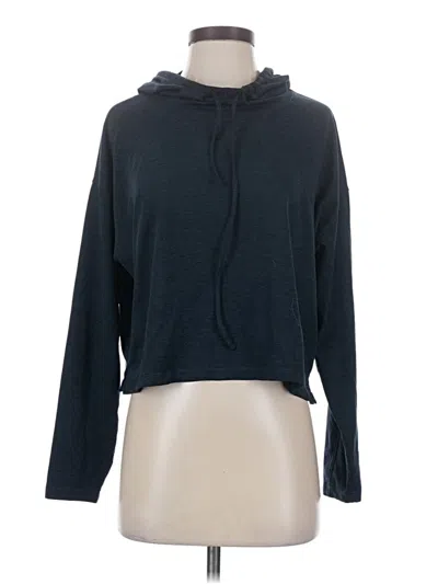Pre-owned Girlfriend Collective Pullover Hoodie In Blue