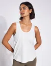 Shop Girlfriend Collective Reset Relaxed Tank In White