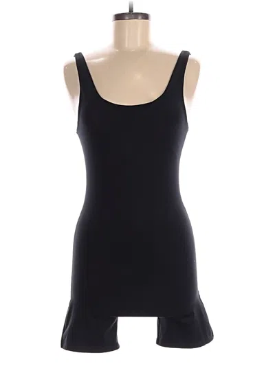 Pre-owned Girlfriend Collective Romper In Black
