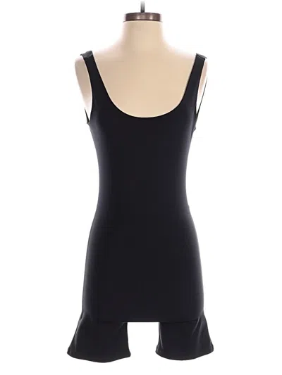 Pre-owned Girlfriend Collective Romper In Black