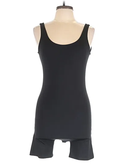 Pre-owned Girlfriend Collective Romper In Black