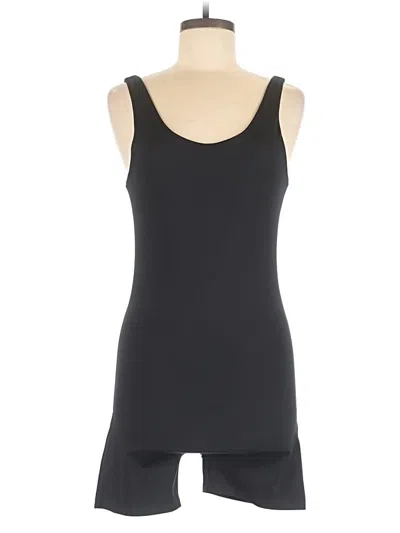 Pre-owned Girlfriend Collective Romper In Black