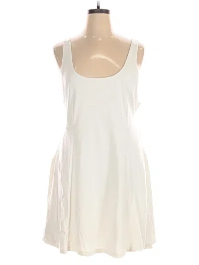 Pre-owned Girlfriend Collective Romper In White