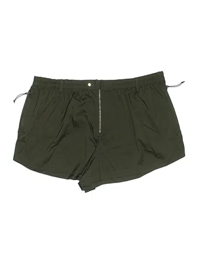 Pre-owned Girlfriend Collective Shorts In Green