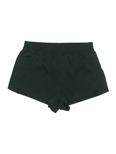 Pre-owned Girlfriend Collective Shorts In Green