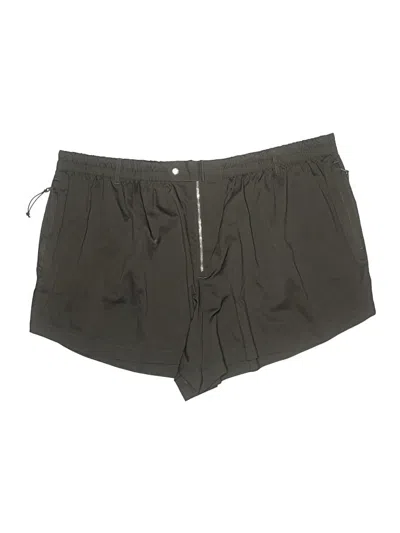 Pre-owned Girlfriend Collective Shorts In Green