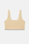 Girlfriend Collective Silk Scoop Bralette