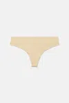 GIRLFRIEND COLLECTIVE SILK SPORT THONG