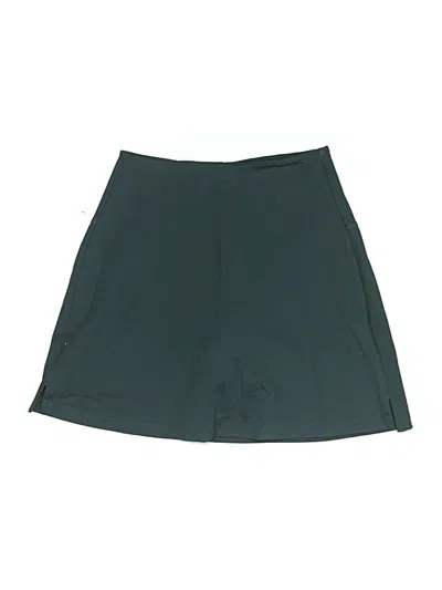 Pre-owned Girlfriend Collective Skort In Green