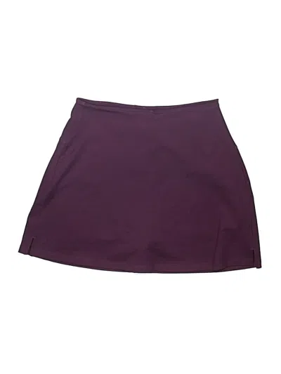 Pre-owned Girlfriend Collective Skort In Purple