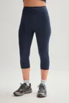 Girlfriend Collective Skyline Compressive High-rise Capri
