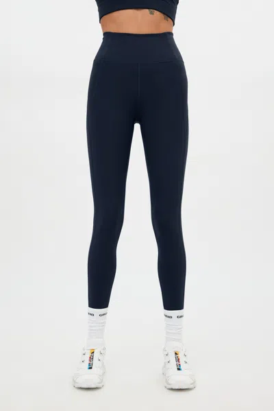 Girlfriend Collective Skyline Compressive High-rise Legging In Black