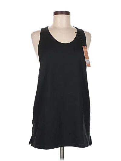 Girlfriend Collective Sleeveless T-shirt In Black