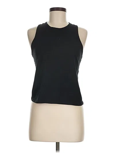 Pre-owned Girlfriend Collective Sleeveless T-shirt In Black
