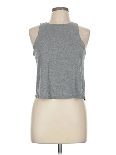 Pre-owned Girlfriend Collective Sleeveless T-shirt In Gray