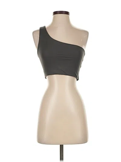 Pre-owned Girlfriend Collective Sports Bra In Black